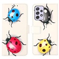Etui-Portfel z Serii Glam Samsung Galaxy A73 5G - Biedronki
