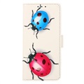 Etui-Portfel z Serii Glam Samsung Galaxy A73 5G - Biedronki
