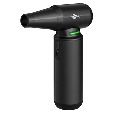 Goobay Bezprzewodowy odkurzacz pneumatyczny Superior - 130000 obr/min, 180W - Czarny