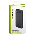 Szybki Powerbank Goobay Fast Charge - 20000 mAh - Czarny