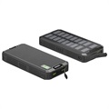 Szybki Solarny Powerbank Goobay 20000mAh - USB-C, USB - Czarny