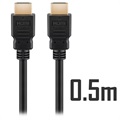 Goobay Ultra High Speed HDMI 2.1 8K Cable - 0.5m - Black