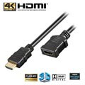 Goobay - przedłużacz HDMI High Speed ​​z obsługą sieci Etherne - 5m