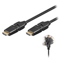 Kabel High Speed HDMI z Ethernet Goobay - Obrotowy - 2m
