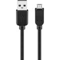 Kabel Goobay Micro USB - 0,15 m - czarny