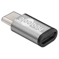 Adapter MicroUSB / USB Type-C Goobay - 480Mbs - Szary