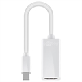 Adapter Kablowy Delock Mini DisplayPort 20 Pin / HDMI - Biel