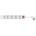 Listwa Zasilająca Goobay - 4xGniazdo EU, 2xUSB - 1.4m - Biała