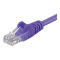 Kabel sieciowy Goobay RJ45 UTP CAT 5e - 1m - Fioletowy