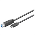 Kabel Goobay SuperSpeed USB 3.0 Typu-B / USB 3.1 Typu-C - 1m