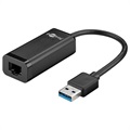 Adapter sieciowy USB 3.0 / Gigabit Ethernet - Czarny