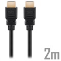 Goobay Ultra High Speed HDMI 2.1 8K Cable - 2m - Black