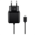 Uniwersalna Ładowarka Ścienna USB-C Goobay - 15W, 5V/3A - Czarna