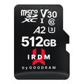 Karta pamięci Goodram IRDM MicroSDXC Class 10 UHS-I/U3 - 512 GB