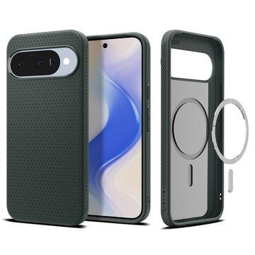 Etui z TPU MagSafe Google Pixel 10/10 Pro Spigen Liquid Air Mag - Otchłań zieleni