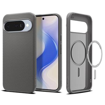 Etui z TPU MagSafe Google Pixel 10/10 Pro Spigen Liquid Air Mag - Marmurowo-szary