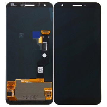 Google Pixel 3A XL Wyświetlacz LCD - Czerń