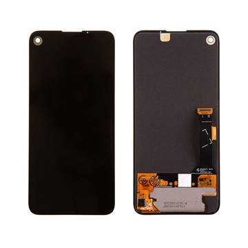 Google Pixel 4a Wyświetlacz LCD - Czerń