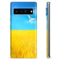 Etui TPU Ukraina - Google Pixel 6 Pro - Pole pszenicy