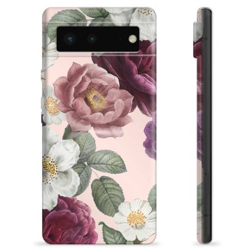 Etui TPU - Google Pixel 6 - Romantyczne Kwiaty