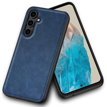 Google Pixel 8 Pro Powlekane Hybrydowe Etui - Błękit