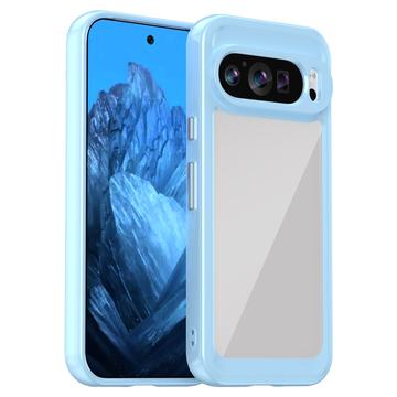 Google Pixel 9/9 Pro Pokrowiec Anti-Shock Hybrid - Błękit