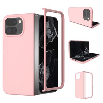 Google Pixel 9 Pro Fold Gumowane Etui z Tworzywa - Róż