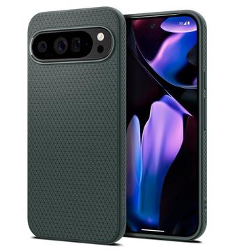 Google Pixel 9 Pro XL Etui z TPU Spigen Liquid Air - Ciemna Zieleń