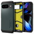 Google Pixel 9/9 Pro Etui Spigen Tough Armor - Ciemna Zieleń