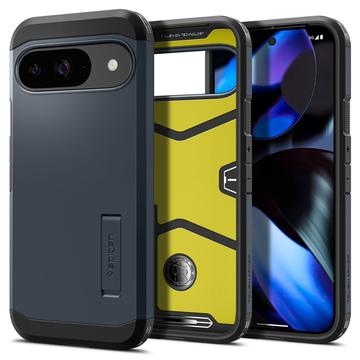 Google Pixel 9/9 Pro Etui Spigen Tough Armor - Metalowa Płytka