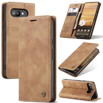 Google Pixel 9a Etui z Portfelem Caseme 013 - Brąz