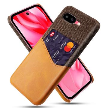 Google Pixel 9a Etui KSQ z Miejscem na Kartę - Pomarańcz