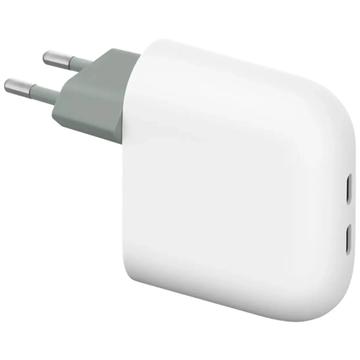 Szybka ładowarka Google Pixel Flex 67W z dwoma portami USB-C GA09856-EU - Biały