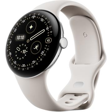 Google Pixel Watch 4 45mm GA09308-EU - Srebrny / Porcelanowy