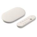 Google TV Streamer - 4K HDR, Dolby Vision i Dolby Atmos - porcelanowy