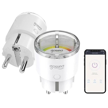Gosund EP2 WiFi Smart Plug - 2500W, 10A, Tuya - Biały