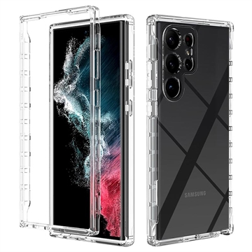 Hybrydowe Etui Gradient Series do Samsunga Galaxy S23 Ultra 5G - Przezroczyste