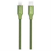 GreyLime 18W Pleciony Kabel USB-C / Lightning - Certyfikat MFi - 1m