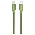 Kabel USB-C / USB-C w oplocie GreyLime 60W - 1m