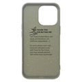 iPhone 13 Pro Ekologiczne Etui GreyLime - Zieleń