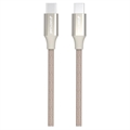 Kabel USB-C / USB-C w Oplocie GreyLime - 2m