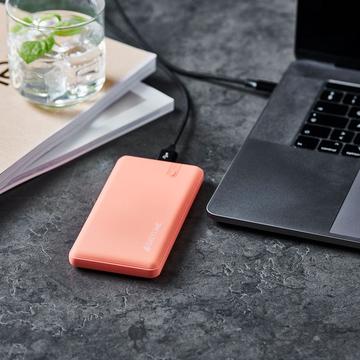 GreyLime Ocean Power Bank - 10000mAh, 10.5W - Koralowa czerwień