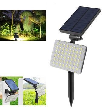 Lampa solarna Ground Spike z 62 diodami LED - ciepłe światło