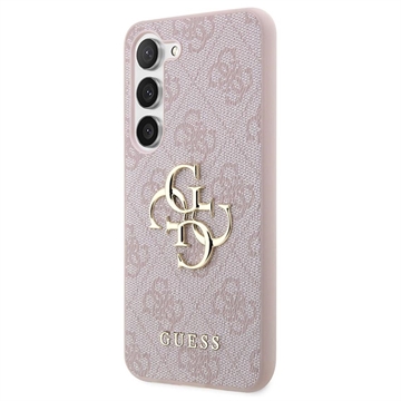 Hybrydowe Etui Guess 4G Big Metal Logo do Samsung Galaxy S23 5G - Różowy