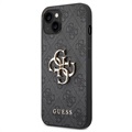 Hybrydowe Etui Guess 4G Big Metal Logo do iPhone 14 Max - Szary