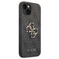 Hybrydowe Etui Guess 4G Big Metal Logo do iPhone 14 Max - Szary