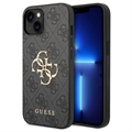 Hybrydowe Etui Guess 4G Big Metal Logo do iPhone 15 - Szary