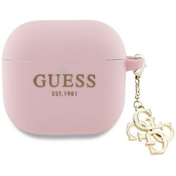 AirPods 4 Guess 4G Charm Silikonowe Etui