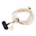 Guess 4G Charm Pasek na ramię i kabel USB-C - 1.5m - Beżowy