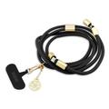 Guess 4G Charm Pasek na ramię i kabel USB-C - 1.5m - Czarny